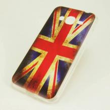 Силиконов калъф / гръб / TPU за Samsung Galaxy J3 - Retro British Flag