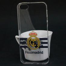 Твърд гръб за Apple iPhone 5 / iPhone 5S / iPhone SE - Real Madrid