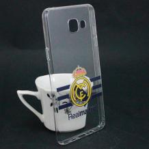 Твърд гръб за Samsung Galaxy A5 2016 A510 - прозрачен / Real Madrid
