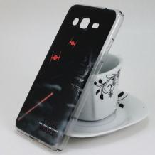 Твърд гръб за Samsung Galaxy J3 - Star Wars / черен