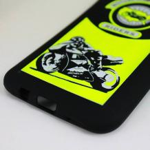 Силиконов калъф / гръб / TPU за Samsung Galaxy S7 G930 - Motorcycle Association Riders