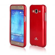 Силиконов калъф / гръб / TPU Mercury GOOSPERY за Samsung Galaxy J5 J500 - червен
