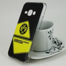 Твърд гръб за Samsung Galaxy J1 2016 J120 - Borussia Dortmund