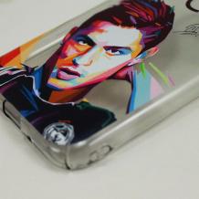 Твърд гръб за Samsung Galaxy J3 - сив / Ronaldo CR7