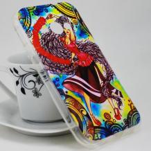 Силиконов калъф / гръб / TPU за Samsung Galaxy J1 J100 - цветен / Жена