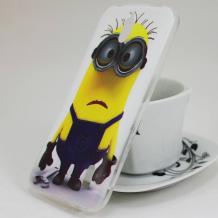 Силиконов калъф / гръб / TPU за Huawei Ascend Y625 - Minion / Миньон / Despicable me / Аз проклетникът