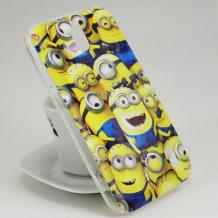 Силиконов калъф / гръб / TPU за Huawei Ascend Y625 - Minions / Миньони