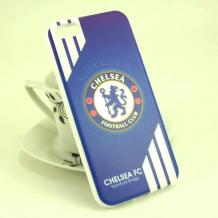 Силиконов калъф / гръб / TPU за Apple iPhone 5 / iPhone 5S / iPhone SE - CHELSEA / Stamford Bridge / син