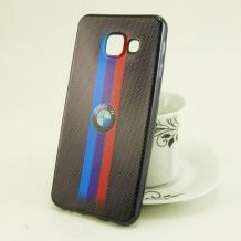 Луксозен ултра тънък силиконов калъф / гръб / TPU Ultra Thin за Samsung Galaxy A3 2016 A310 - BMW