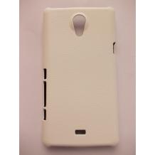 Заден предпазен твърд гръб / капак / кожа за Sony Xperia T LT30i - бял