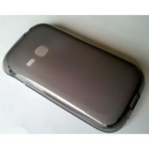 Силиконов калъф / гръб / TPU за Samsung Galaxy Young S6310 S6312 - черен мат