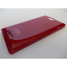 Заден предпазен твърд гръб / капак / SGP за Sony Xperia C S39h - червен