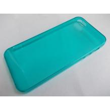 Силиконов калъф / гръб / TPU за Apple iPhone 5 / 5S - прозрачен / зелен