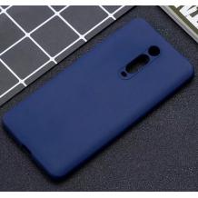 Силиконов калъф / гръб / TPU за Xiaomi Mi 9T - тъмно син / мат
