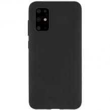 Силиконов калъф / гръб / TPU MOLAN CANO Jelly Case за Samsung Galaxy S10 Lite A91 - черен / мат