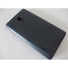 Ултра тънък кожен калъф Flip тефтер за LG Optimus L7 II Dual P715 - тъмно син