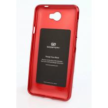 Луксозен силиконов калъф / гръб / TPU Mercury GOOSPERY Jelly Case за Huawei Y5 II / Y5 2 / Y6 II Compact - червен