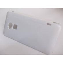 Ултра тънък кожен калъф Flip тефтер за HTC One Max T6 809d - бял