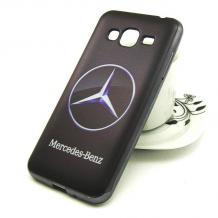 Силиконов калъф / гръб / TPU за Samsung Galaxy J5 J500 - Mercedes Benz / черен