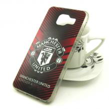 Силиконов калъф / гръб / TPU за Samsung Galaxy A3 2016 A310 - Manchester United / Forever A Red Devil