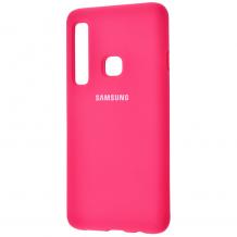 Оригинален гръб Silicone Cover за Samsung Galaxy A9 A920F 2018 - цикламен