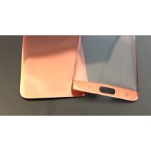 Удароустойчив извит скрийн протектор 360° / 3D Full Cover / за Samsung Galaxy S7 Edge - лице и гръб / Rose Gold