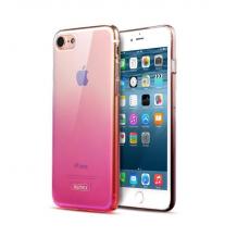 Оригинален гръб REMAX Yinsai Series за Apple iPhone 7 - преливащ / розово