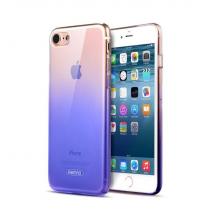 Оригинален гръб REMAX Yinsai Series за Apple iPhone 7 - преливащ / синьо