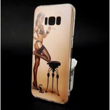Силиконов калъф / гръб / TPU за Samsung Galaxy S8 G950 - Erotic Girl