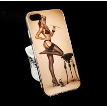 Силиконов калъф / гръб / TPU за Apple iPhone 6 / iPhone 6S - Erotic Girl