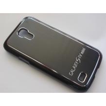 Луксозен заден предпазен твърд гръб / капак / за Samsung Galaxy S4 mini i9190 / i9192 / i9195 - черен