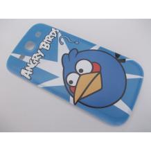 Заден капак за Samsung Galaxy S3 I9300 / Samsung SIII I9300 - Angry birds / син