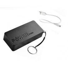Външна батерия / Power Bank Portable External Battery Charger - черен / 5600 mAh