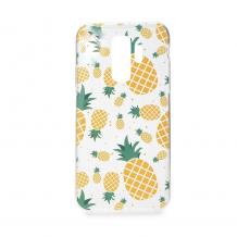 Силиконов калъф / гръб / TPU за Samsung Galaxy A6 Plus 2018 - прозрачен / summer pineapple