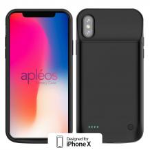 Заден капак / твърд гръб / батерия за Apple iPhone X - 3200mAh / черна