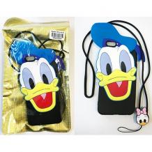 Силиконов калъф / гръб / TPU 3D за Huawei P8 Lite - Donald Duck