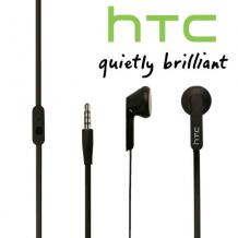 Оригинални стерео слушалки / handsfree / за HTC One A9S - черни