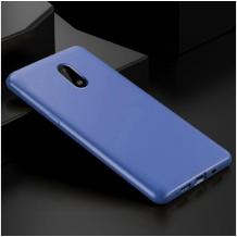 Силиконов калъф / гръб / TPU за Nokia 2.2 - син / мат