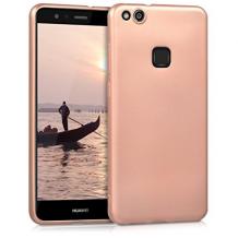 Луксозен силиконов калъф / гръб / TPU KST Touch series за Huawei P10 Lite - Rose Gold