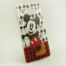 Силиконов калъф / гръб / TPU за Samsung Galaxy A3 2016 A310 - Mickey Mouse / цветен