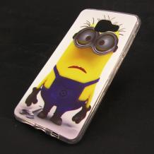 Силиконов калъф / гръб / TPU за Samsung Galaxy A3 2016 A310 - Minion / Миньон / Despicable me / Аз проклетникът