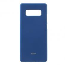 Луксозен силиконов калъф / гръб / TPU Roar All Day за Samsung Galaxy Note 8 N950 - син