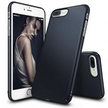 Луксозен твърд гръб за Apple iPhone 7 Plus / iPhone 8 Plus - черен