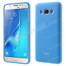 Луксозен силиконов калъф / гръб / TPU Roar All Day за Samsung Galaxy J3 / Galaxy J3 2016 J320 - син
