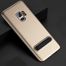 Луксозен гръб TOTU Design Slim Series за Samsung Galaxy S9 G960 - златист