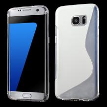 Силиконов калъф / гръб / ТПУ S-Line за Samsung Galaxy S7 Edge G935 - прозрачен