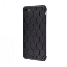 Луксозен силиконов калъф / гръб / TPU TOTU Design Nest Series за Apple iPhone 7 Plus / iPhone 8 Plus - черен