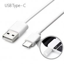 Оригинален USB кабел за Huawei Nova / Type C - бял