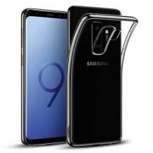 Ултра тънък силиконов калъф / гръб / TPU Ultra Thin за Samsung Galaxy S9 Plus G965 - прозрачен