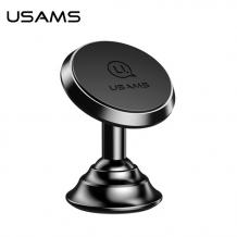Луксозна универсална магнитна стойка за кола USAMS / USAMS Magnetic Car Phone Holder - черна